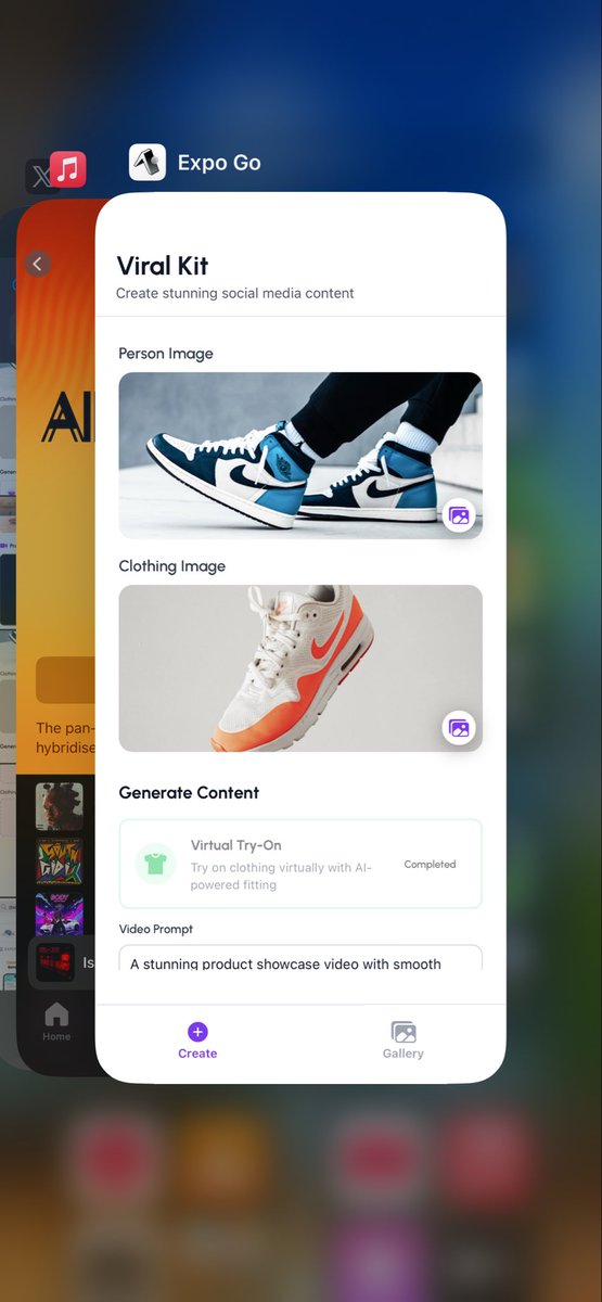 joestackss's tweet photo. I’m building an AI mobile app that lets you try out your product on a real human. 

You upload both the person's image you want to wear your product and the product you want to try on them. 

It generates an image, a video of the person wearing your product, also with a caption. https://t.co/Ee4jelLg73