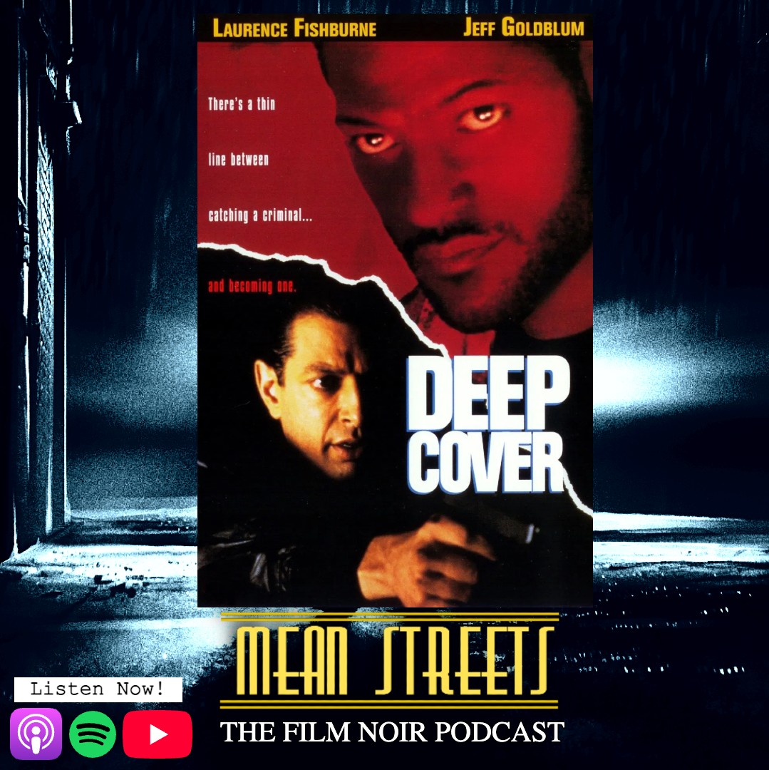 CinemaSleuths's tweet photo. NEW EPISODE! We go undercover with cop Laurence Fishburne as he infiltrates Jeff Goldblum's criminal gang in DEEP COVER (1992), directed by Bill Duke.

This one sure kept us on our toes!

Links below 👇

#Noirvember #FilmNoir #DeepCover https://t.co/2W2OHFddLf