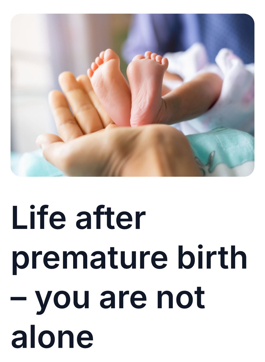 catriona_ogilvy's tweet photo. To mark the start of World Prematurity Month I have written for the Early Years Alliance Family Corner.
@EYAlliance
It’s a key mission of The Smallest Things - families need to know they are not alone. @_SmallestThings
#WorldPrematurityMonth
#BestStart
https://t.co/gzPgZRgcDm https://t.co/heApJ7FBrO