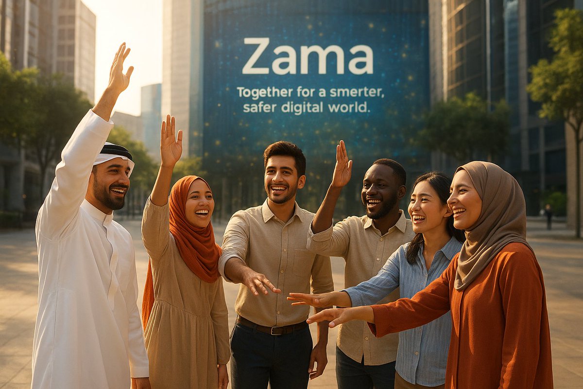 RTZ_MH's tweet image. Different languages different cultures  one vision
When privacy and intelligence unite the world becomes a place where innovation belongs to everyone
Together for a smarter safer digital future
#Zama #AI #PrivacyForAll #Web3 @zama