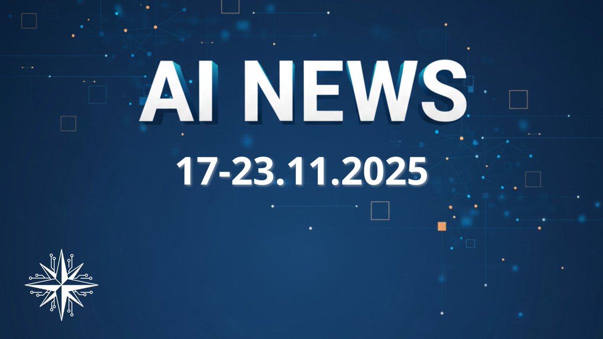 LaBussoladellia's tweet image. This week in AI: historic $38B OpenAI-Amazon deal, Google-WRI environmental roadmap, AI talent market growth, models for advanced research, EU AI Act updates.
labussoladellia.com/en/ia-news-set…

#AINews #WeeklyAI #TechNews