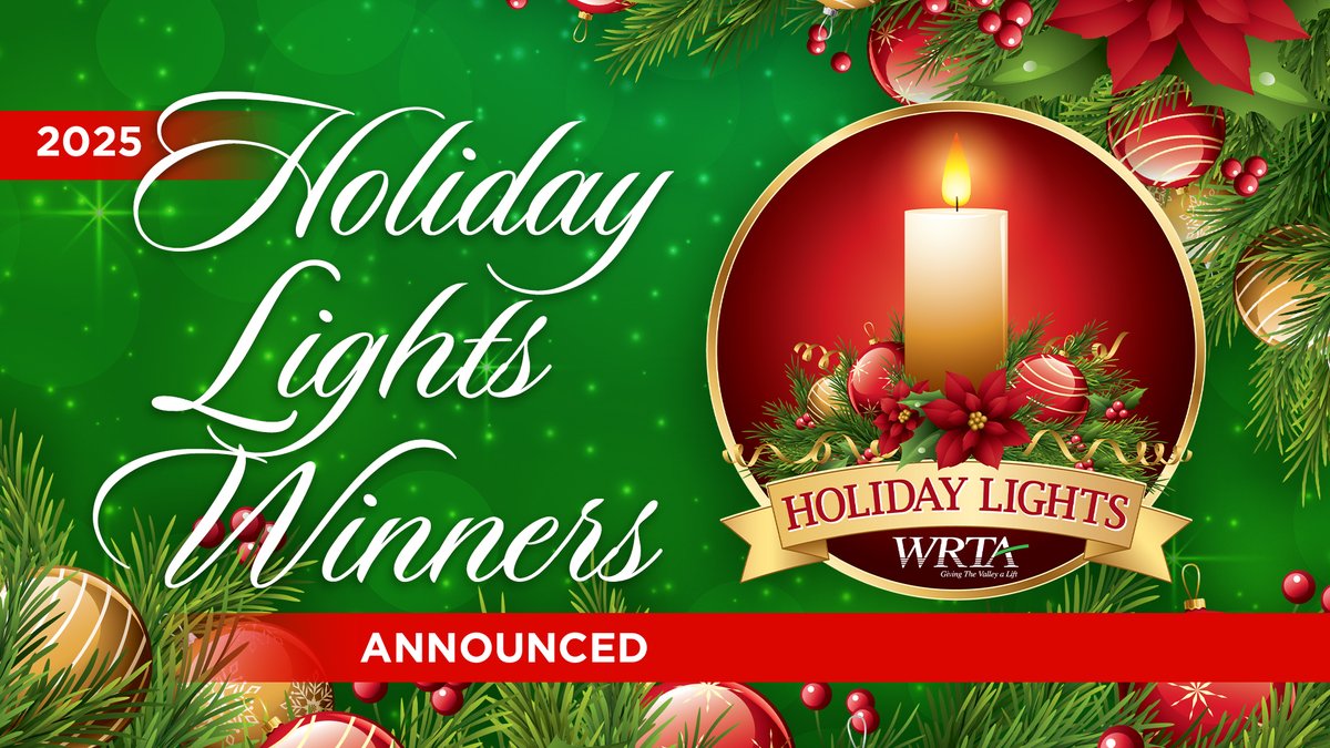 WRTA is proud to announce the recipients of the 2025 Holiday Lights Awards honoring 10 non-profits for their outstanding service to the Valley. They'll be recognized at a special dinner and featured in a regional awareness campaign. See winners here  bit.ly/4hF5SuU