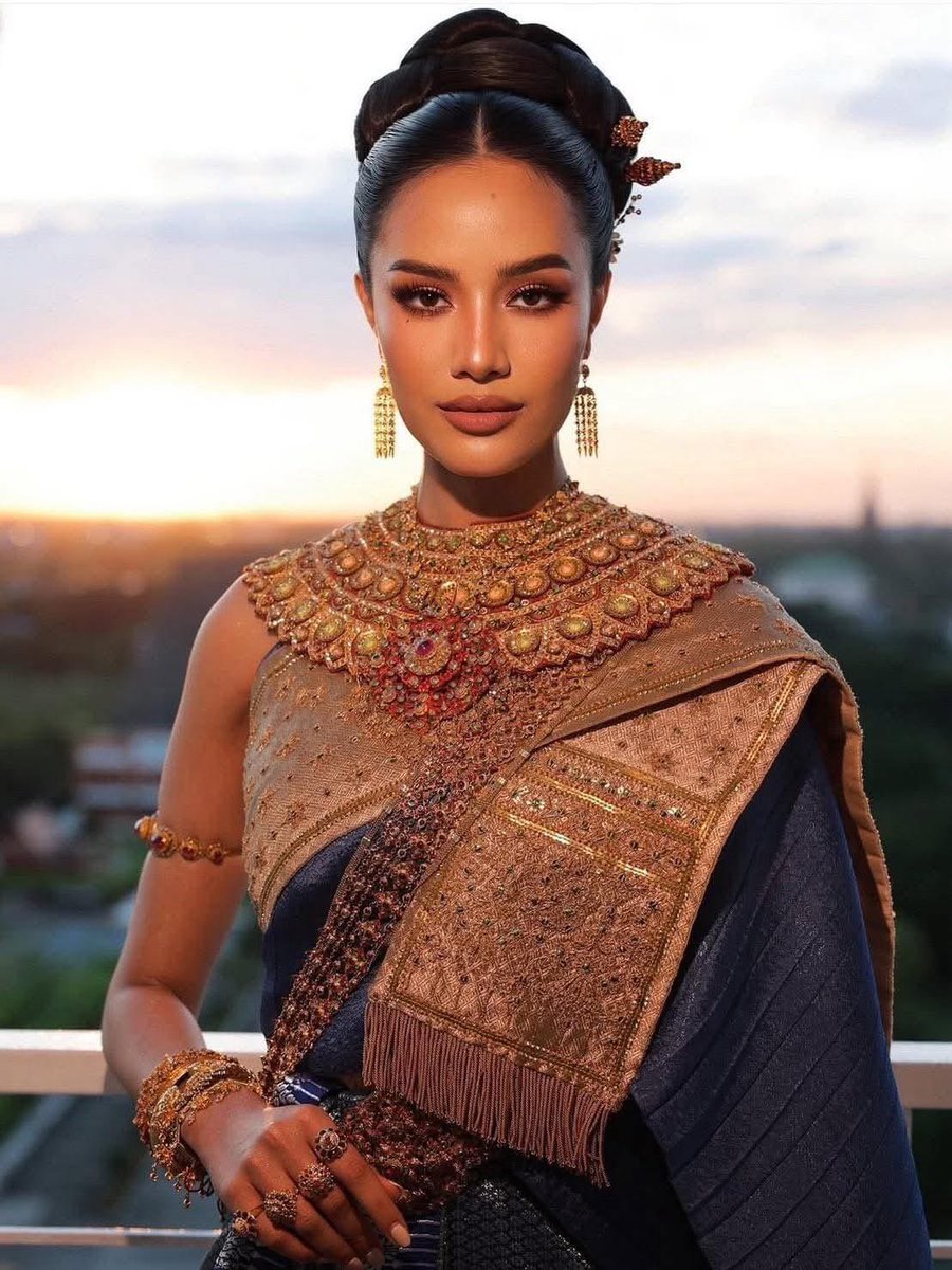 roadtomissth's tweet image. ทพจร สวยถึงขั้นทัพพีจะร่วงเลยค่ะ 🩵 #MissWorld2025