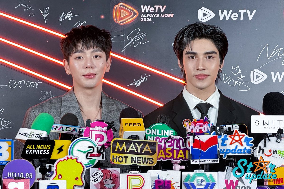 [CLIP] “อัพ-ภูมิ” ตื่นเต้นกลับมาร่วมงานกันอีก “รักแห่งสีลม” ทำการบ้านกันเยอะมาก ครึ่งปีหน้าได้ดูกันแน่นอน
&gt;&gt;youtube.com/live/tdJUEvRX_…
#UpPoom #อัพภูมิ #รักแห่งสีลม