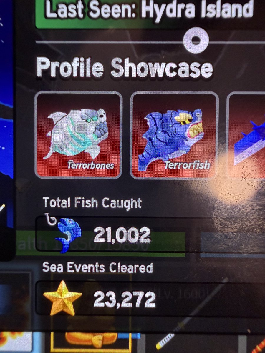 jackkclau's tweet photo. @0verdrivn From 11k to 21k, fishing 10k still cannot get the Gravelhead shark. 🥲 https://t.co/vyoGPyQC3Q