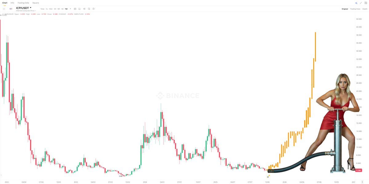 EricaNister's tweet image. Repost if you believe $ICP will hit $100 this cycle.