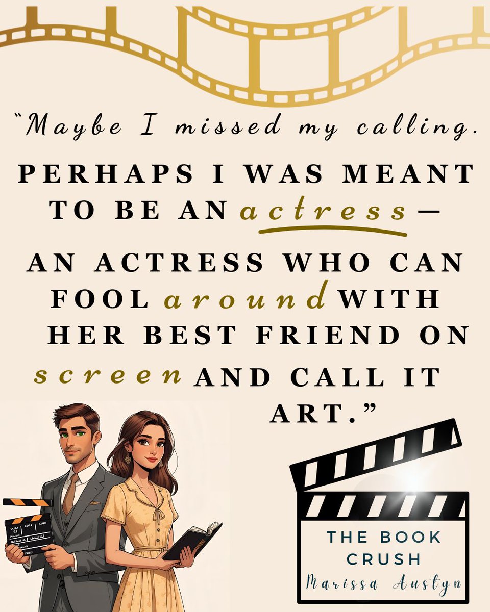 MarissaABooks's tweet image. 📖🩷🎬 The Book Crush🎬🩷📖

She fell for a fictional man.
Then her best friend was cast to play him.

Now she’s not sure who she’s falling for.
Is it the man in the story, the man in real life,
or the dangerously perfect combo they’ve become?

#QuestPit #AG #OS #R #Editors