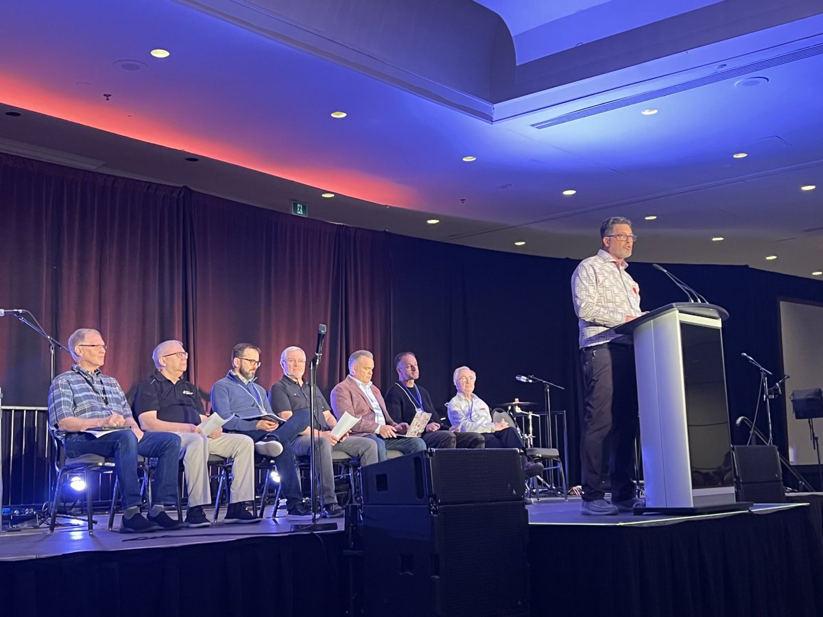 Our National Chair, Jon Stairs &amp; members of our Affirmation of Faith team ably led our delegates thru the approval of 13 of 14 of our new AoF articles. The proposed article’The Church’ did not meet the necessary 75% threshold, and so our 1953’Local Church’ article remains#FNC2025