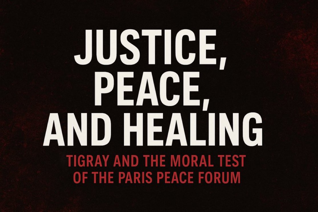 MizerTigrewayti's tweet photo. 12.
Our remembrance is resistance.
Our survival is testimony.
Our demand for justice is an act of peace.
May the world finally listen.
#Tigray5Years #RiseForPeace #JusticeForTigray @UN_PGA @antonioguterres @volker_turk @EmmanuelMacron @bundeskanzler @realDonaldTrump @UN https://t.co/w2Xv4c26oY
