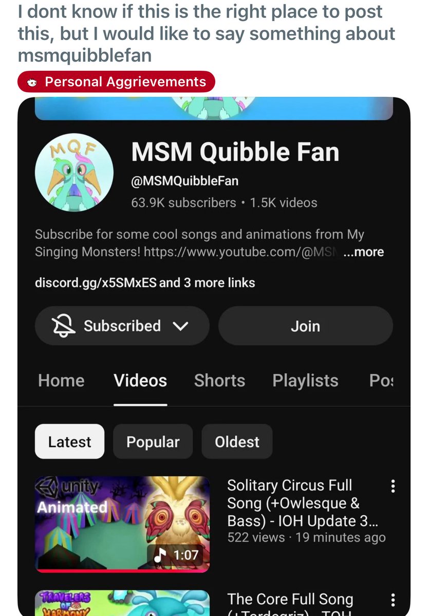 CupsScreaming's tweet image. This is probably the first time I’ve seen the Reddit talk nicely about a content creator