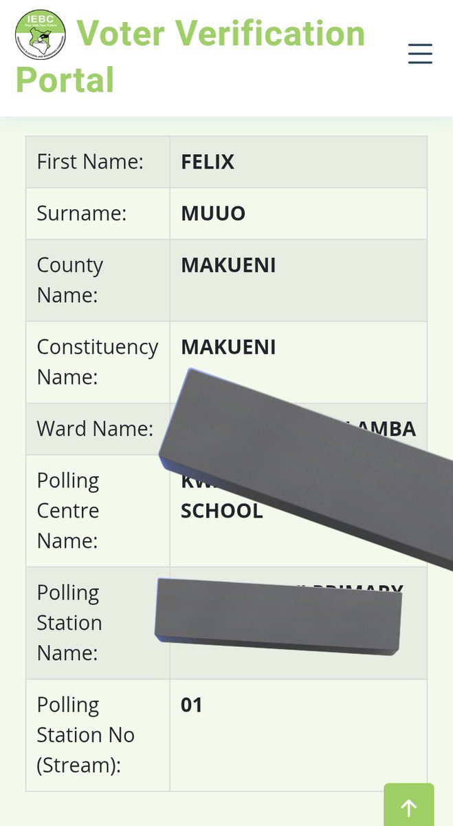 Went to Makadara IEBC offices to transfer my vote from Makueni to Nairobi bt still nikicheck Kwa portal naona bado Niko Makueni anyone experiencing the same??