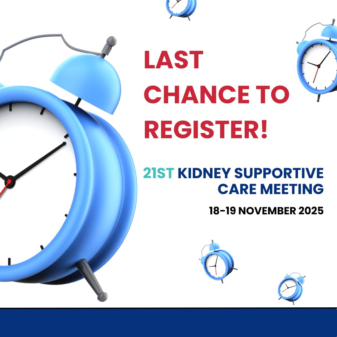 Kidney Supportive Care & PD Academy Meetings tweet media