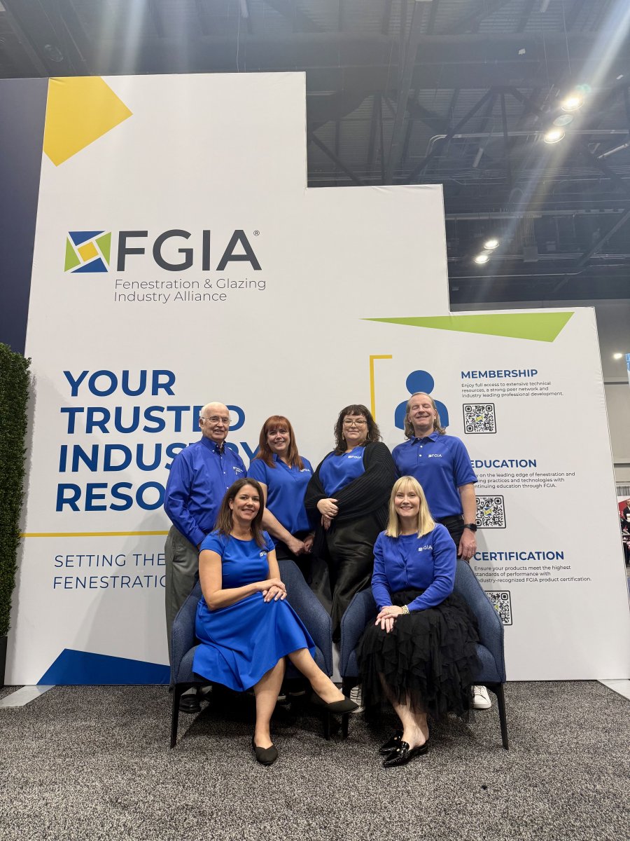 Come visit FGIA at #GlassBuild in the industry pavilion, booth 27096!