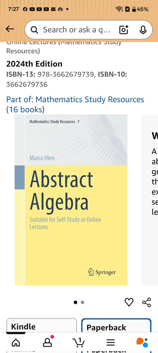 martinmrmar's tweet image. In case you never heard of Abstract Algebra before as a math subject, here it is in a nutshell: it&apos;s a subject that deals with different sets which are equipped with one or more binary operations and axioms that give rise to different types of algebraic structures called Groups,