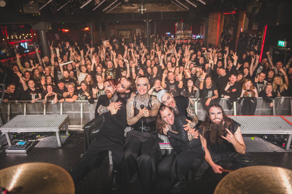 LordOfTheLost's tweet photo. A lovely little club show last night, being in Belfast for the very first time and we loved every second of it. Thank you!
Dublin tonight!

Tickets, Merch, Meet &amp; Greets: 
https://t.co/6SWfv0h663 https://t.co/jWrALRg4aX