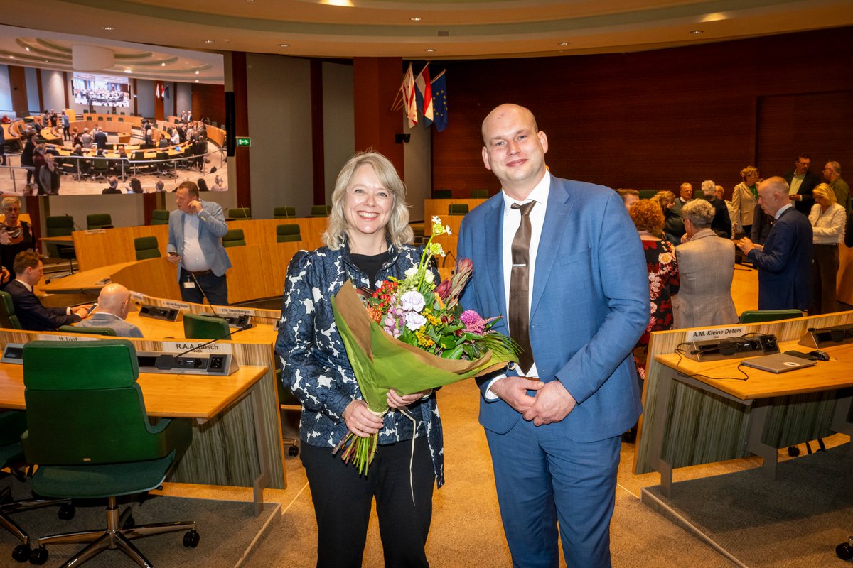 Het Drents Parlement besloot op 5 november 2025 om de minister van Binnenlandse Zaken en Koninkrijksrelaties aan te bevelen om Agnes Mulder voor te dragen als nieuwe commissaris van de Koning in Drenthe. Meer info: provincie.drenthe.nl/actueel/nieuws….