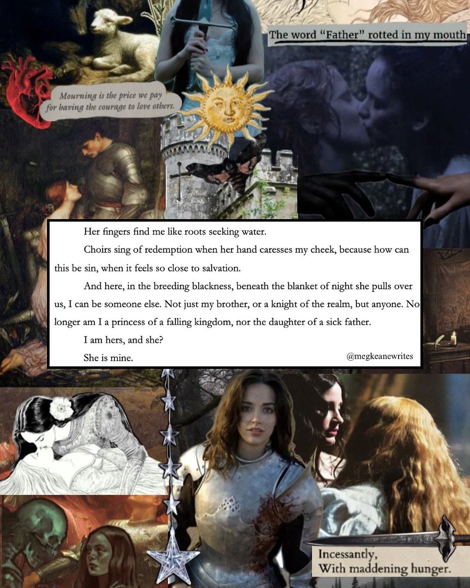 In the kingdom of Veraldis, Princess Vivienne lives by two cruel certainties: the castle is her cage, and her father’s death awaits should she remain inside it.

❤️‍🔥 Girl knights
❤️‍🔥 Sapphic romance
❤️‍🔥 British folklore

BITTERTHORN X MULAN X KNIGHT &amp; THE MOTH

#questpit #wip #ag