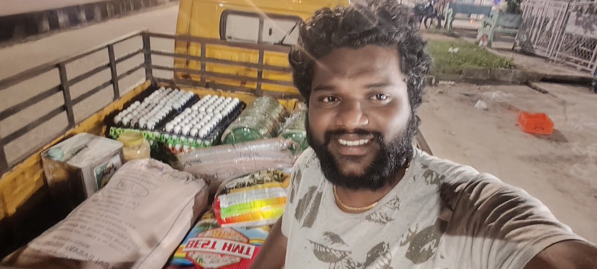 ThalluriVarun's tweet photo. A slight change in plans this year! While I won't be having my usual Anushka Shetty Week celebration (due to my marriage and new responsibilities), I'm celebrating by sharing.
Happy to have donated raw food essentials to an orphanage near Warangal today. #HBDANUSHKA_MAM😍 https://t.co/MJ6zmBzrhc