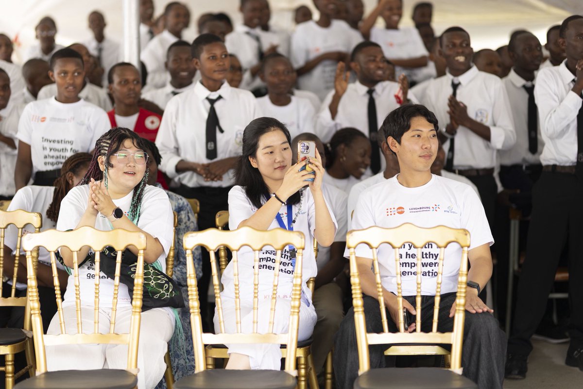UNFPARwanda's tweet photo. “Adolescence and youth are a window of opportunity. With the right support, young people can determine their future &amp; accelerate the development of their country.” @DrAdelakin https://t.co/ZO0NxIJw1n