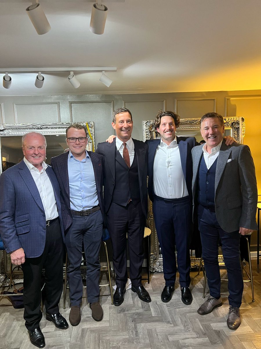 In partnership with <a href="/oneill_racing/">O'Neill Racing</a>, we hosted an evening full of good conversation, laughs, and great company.

Big thanks to Jonjo &amp; AJ O’Neill, Dean Saunders, Archie Curzon, and our event sponsor Gallaghers for making it such a brilliant night!

#McCannBespoke #ONeillRacing