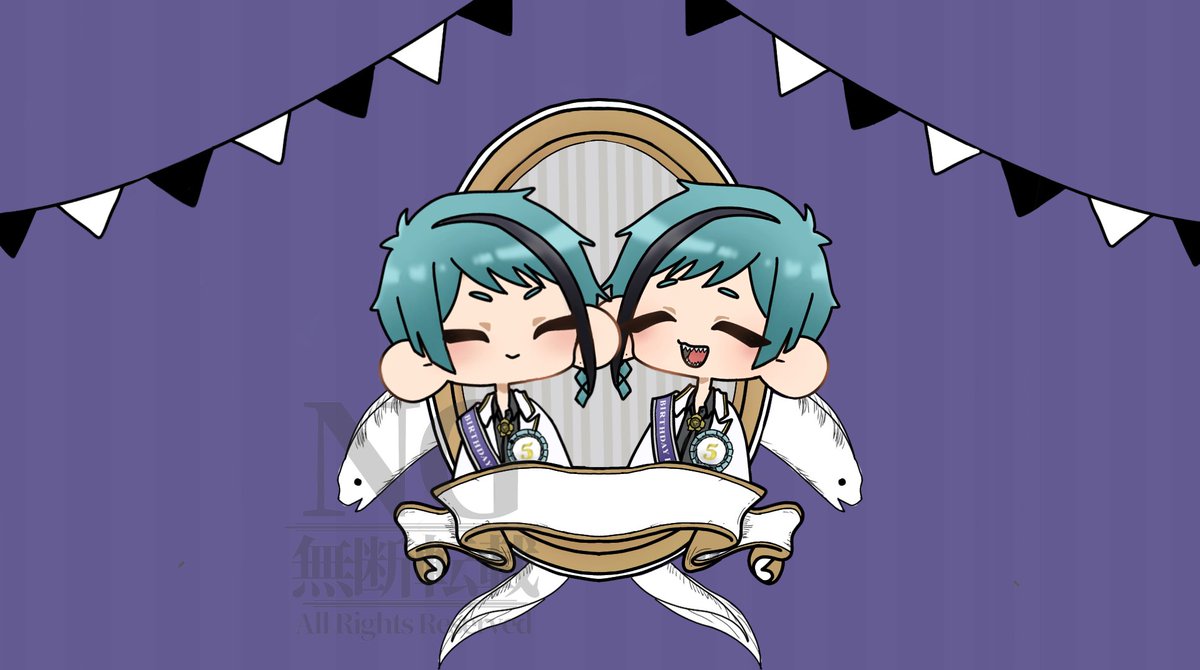 qna5VMSlxL45095's tweet image. 【- ̗̀ ✧ ʜᴀᴘᴘʏ ʙɪʀᴛʜᴅᴀʏ ✧  ̖́-11/5】
投稿するの忘れてましたm(_ _)m過ぎてるけど許してくださいｯ #リーチ兄弟  #ジェイド・リーチ  #フロイド・リーチ   #twstファンアート