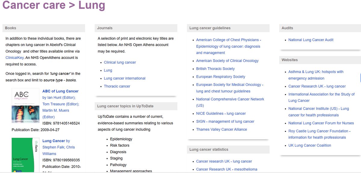 bucksnhslibrary's tweet image. 💫 During Lung Cancer Awareness Month check out some of the key resources available here in the library! 📚
Details here: 
buckshealthcare.nhs.libguides.com/cancer/lung
#BHTLibrary #LungCancerAwarenessMonth