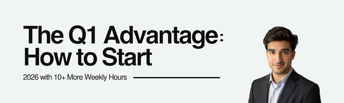 Deepansh_Tech's tweet image. The first quarter sets the tone for your entire year.

Here’s how to build your Q1 strategy to gain more hours, better focus, and stronger results.

Read it now 👇
myva.in/the-q1-advanta…

#Leadership #Entrepreneurship #BusinessStrategy  #SuccessMindset #VirtualAssistantTips