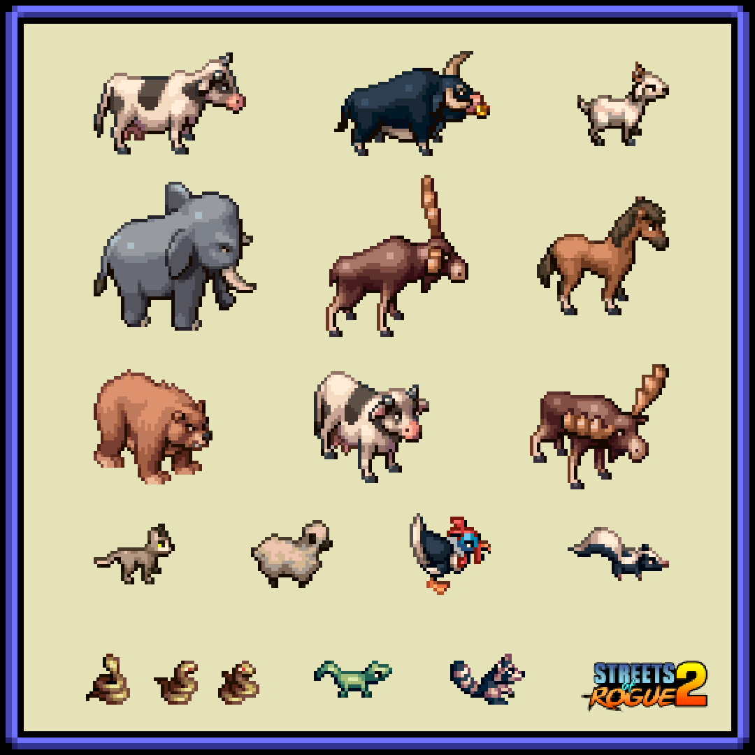 Streets of Rogue 2 💥 tweet media