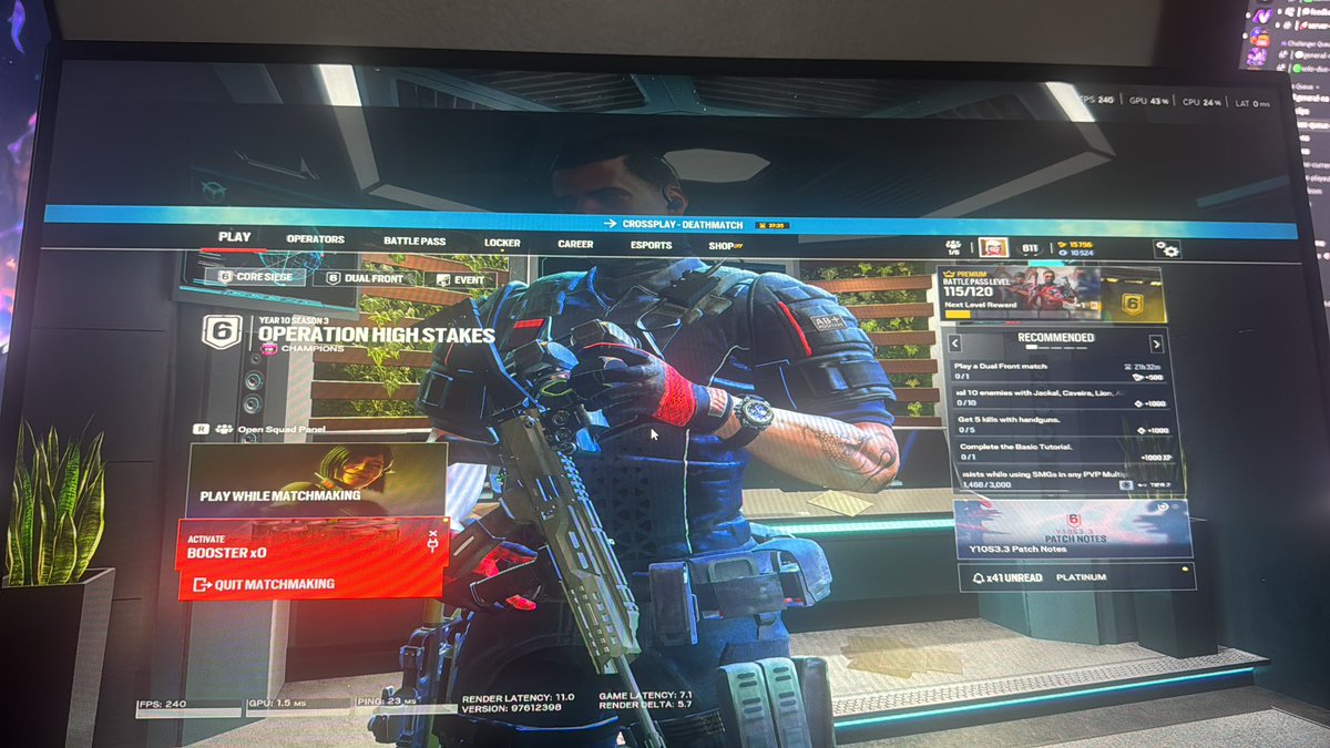 Holy Q of 40 min of doom and dispare