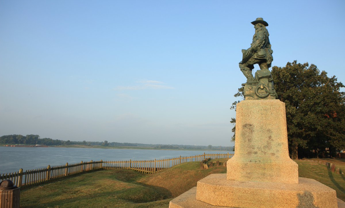 Did you know that Fort Massac State Park was the FIRST Illinois state park? In 1903, through the efforts of the Daughters of the American Revolution, 24 acres surrounding the site were purchased by the state. On Nov. 5, 1908, Fort Massac was officially dedicated as a state park!