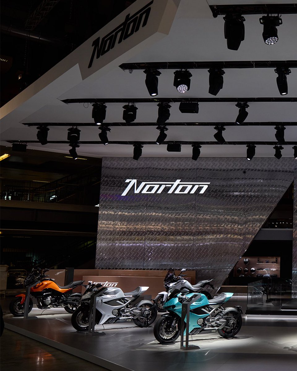 norton_ind's tweet photo. Engineered to perform. Designed to stand out.
 Our EICMA showcase reveals the next evolution of Norton — where colour, material, and finish come together in perfect harmony. https://t.co/hf7uDsxhzW