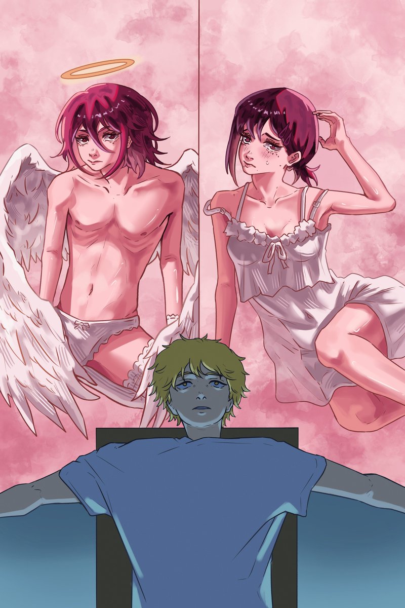 i'm (not) in love with 2 girls(?)

#chainsawman