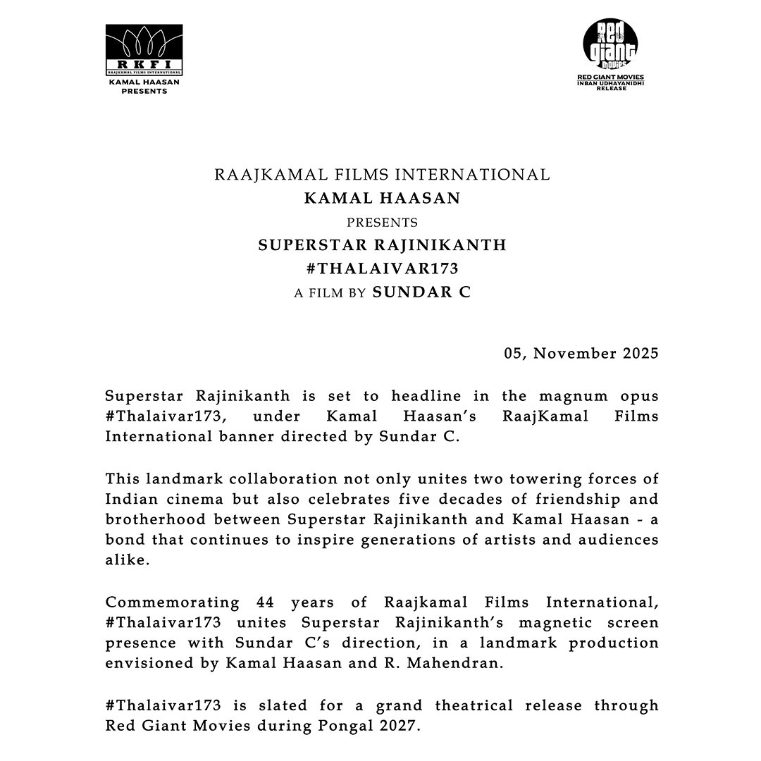 Rajinikanth to star in a film produced by RS MP Kamalhassan