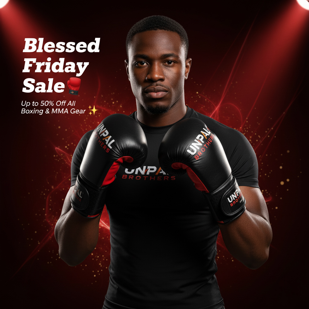 Unipalbrothers's tweet image. BLESSED FRIDAY IS HERE! 📷
Unleash your power with Up to 50% OFF on all Boxing &amp;amp; MMA Gear 📷

Shop now &amp;amp; upgrade your fight game with Unipal Brothers!
📷 unipalbrothers.com
📷 unipalbrothers@gmail.com
#BlessedFriday #UnipalBrothers #BoxingGear #MMAGear #FightGear #BoxingLife