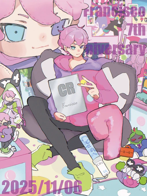 CR加入7周年おめでとうございます これからも応援してます! #シス絵さん #シスみてくれ