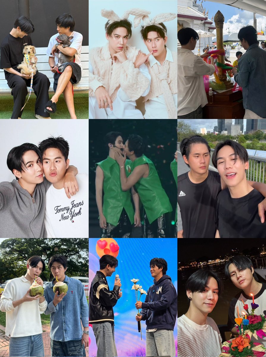 ลองลิสต์ว่าตลอดปีที่ผ่านมาได้เห็นอะไรใหม่ๆจากวินตังมาบ้างก้คืออ
#WinnySatang #วินนี่สตางค์ 

jan — พาไปเจอลูกๆ
feb — ถ่ายรูปเซ็ตวาเลนไทน์
apr — ไปทำบุญด้วยกัน
july — จุ่มแก้มครั้งแรก
aug — จุ๊บเซอร์ไพรส์บนอิมแพค
sep — ไปวิ่ง&amp;พาไปเที่ยวบ้านเกิด
oct — เซอร์ไพรส์ให้ดอกไม้
nov —