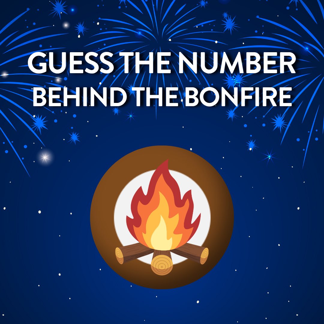49sdraw's tweet image. Everyone loves a game... so let's play one 😉. As you can see there is a brown ball but there's a cheeky bonfire hiding the number. What's the number? #Daniel49s #49sdraw #bonfire #bonfirenights 🔥 🎇
