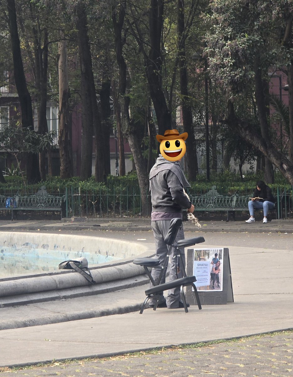 justdelprado's tweet photo. @erikayazminrg @AlessandraRdlv Esta mañana apareció esta persona ofreciendo su servicio de masajes en @prjaneiro ...mañana estará repleto de ambulantes como la Alameda Central o reforma como el gobierno federal lo ha permitido @RomaNorte2 @LaRomaDF @debalarcon10 https://t.co/3EnqT6WXaC