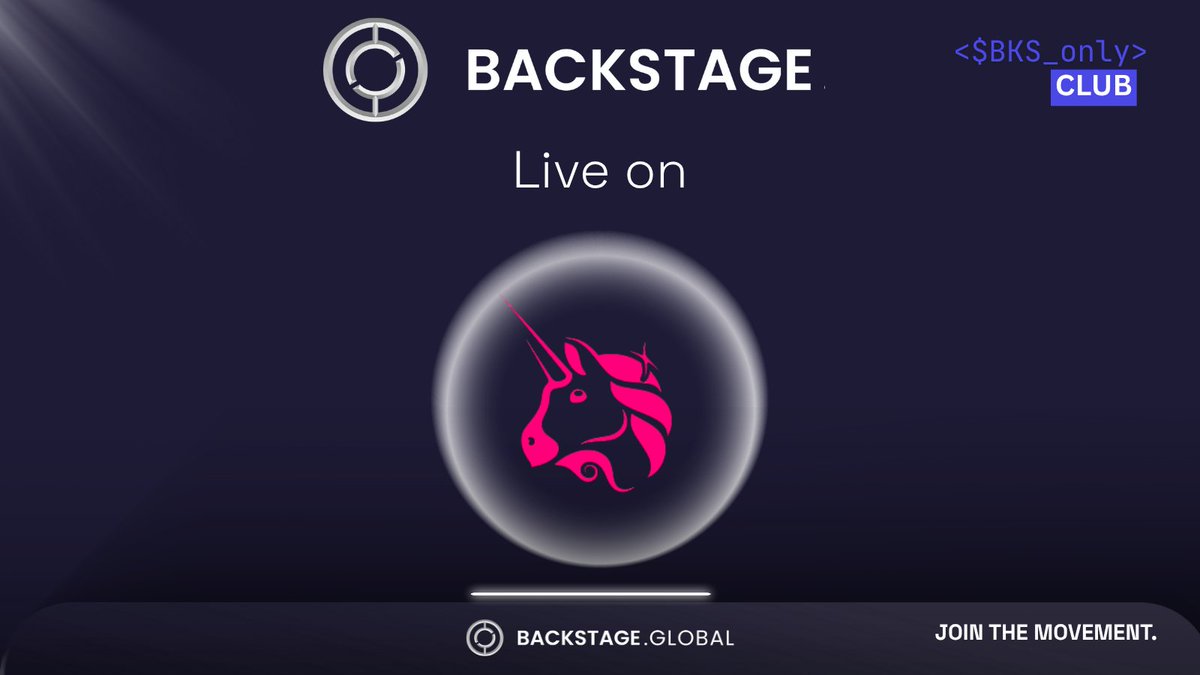 BackstageBks's tweet image. 🚀Backstage DEX is now live!
Official Pool Address:basescan.org/address/0xc3d1…
Live pool on DEXTools:dextools.io/app/en/base/pa…
Or buy at: app.uniswap.org/explore/tokens…
⚠️ Beware of scams! Only use the official pool address and links shared on @BackstageBks  channels.💥🚀🚀🚀