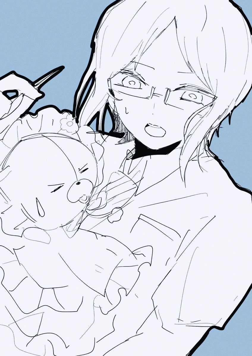 rin_ka_9's tweet image. うりゅ落書き！めでたいね！