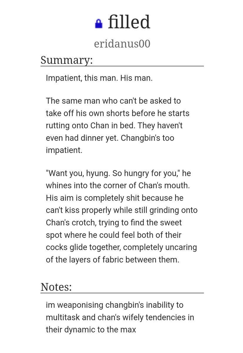 'filled' - the bnchn frotting fic ive been meaning to finish for months 🐺/🐰🐷 🔞

🐺 pwp , frottage , anal fingering 
🐷 2.5k words, completed
🔗 archiveofourown.org/works/73731876