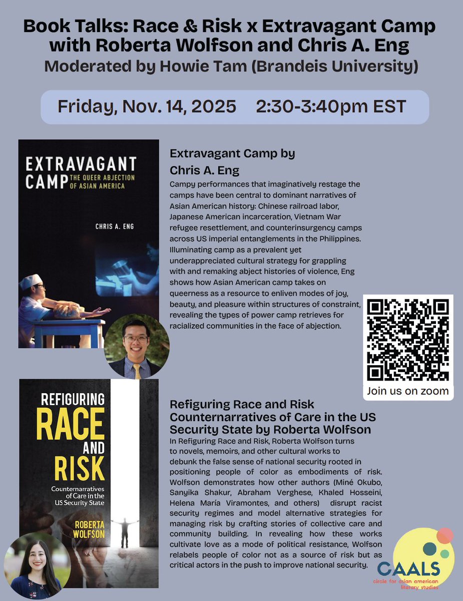 Circle for Asian American Literary Studies (CAALS) tweet media