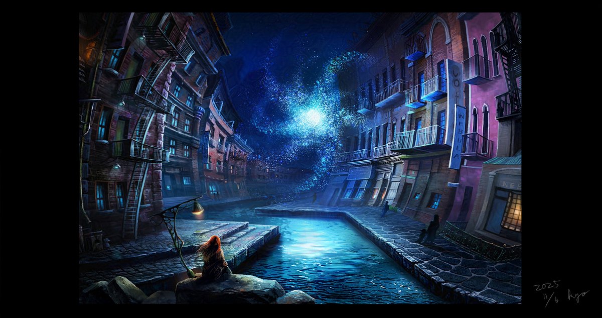 イベントでポストカードにするために
昔描き途中で放置した絵を仕上げた

いまなら構図をもうちょい
ど真ん中からずらすかなと思いつつ、
当時の私の「これを真ん中に！」という
気持ちを大切にしたまま仕上げました（笑

ポストカードだと小さくなるからもうちょい
調整しようかな。

#サクラクリマ