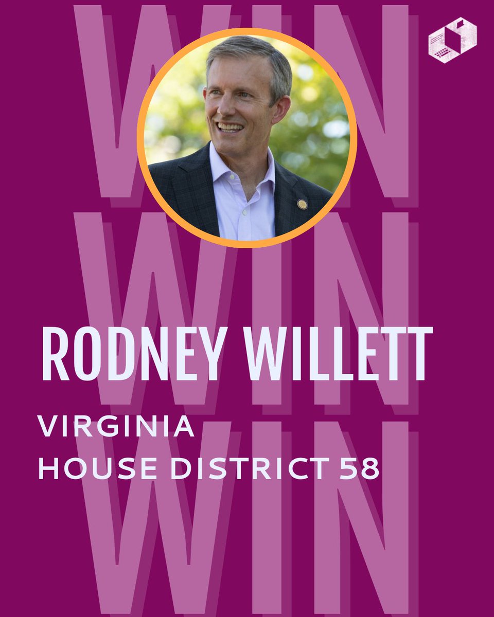 Tech4Campaigns's tweet image. 📷Congratulations to @DelRodWillett on a well-earned victory for House District 58! #Election2025 #TechForCampaigns
