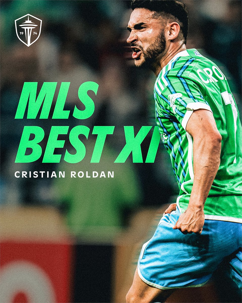 A monster in the midfield 👊

Congratulations to Cristian Roldan on being named to the <a href="/MLS/">Major League Soccer</a> Best XI!