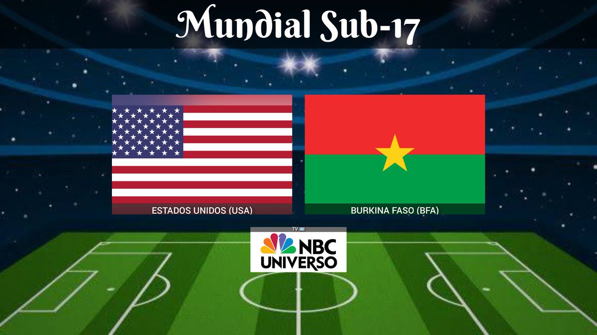 TVDELDEPOR1's tweet photo. Mundial Sub-17 | Jornada 1
Estados Unidos ๐ Burkina Faso
10:15 HRS ET
๐บ @NBCUniverso
๐๏ธ @LuisOmarTapia
๐๏ธ @Astrain_coach
#MundialTelemundo | #U17WC | #U17TD | #USABFA https://t.co/n7fnJUCXSw