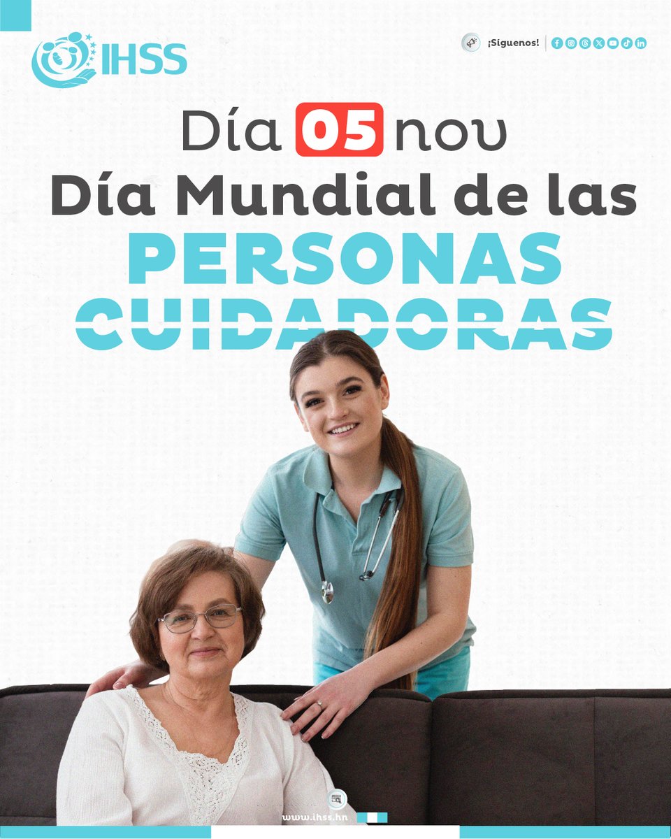 Hoy celebramos a quienes dan todo sin esperar nada a cambio. 💫
A las manos que cuidan, acompañan y sostienen.
Porque ser cuidador es un acto de amor, fortaleza y entrega.
💙 Feliz Día Internacional de las Personas Cuidadoras.
#DíaDelCuidador #CuidarEsAmar #Gratitud