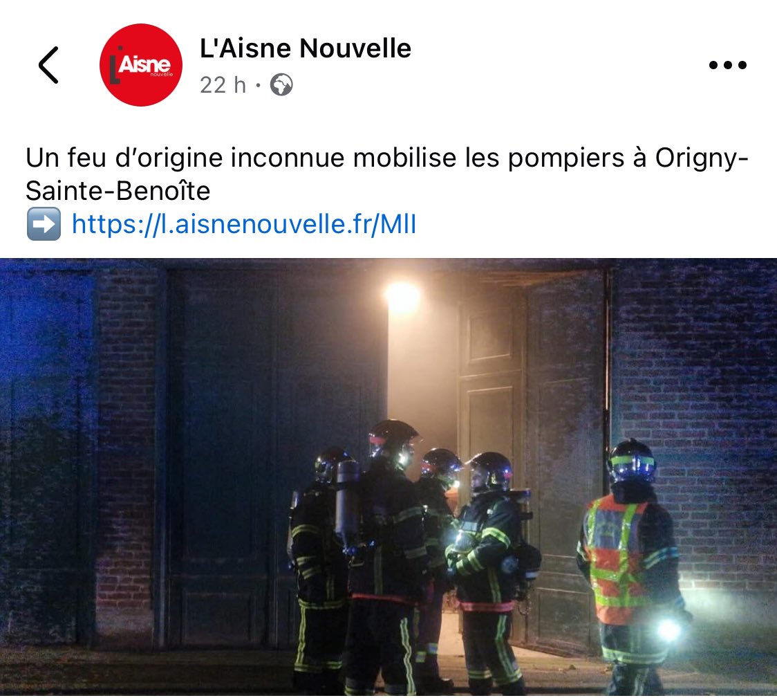 Bonsoir à tous, ce lundi 3 novembre, quelqu’un a mis le feu à l’atelier de mon père, atelier dans lequel il rénove et décape des meubles anciens depuis des dizaines d’années, l’atelier contenait des meubles et du matériel très spécifique…