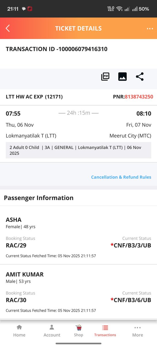 rishabhamresh1's tweet image. Is this the system of Indian railway... Is this for we choose railway.... My parents with age around 50 can reach on upper berth ..... Really.... What about commitments of railway minister and railway department...