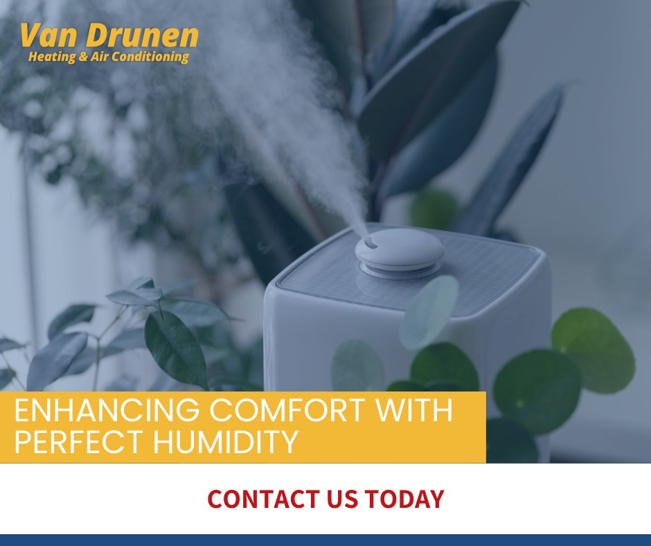 vandrunenheat's tweet image. Protect your HVAC system and improve air quality with Van Drunen Heating and Air Conditioning&apos;s humidifiers. Say goodbye to dry air and hello to comfort. Contact us today.
#Humidifiers #DryAirRelief

bit.ly/3uXAK3k